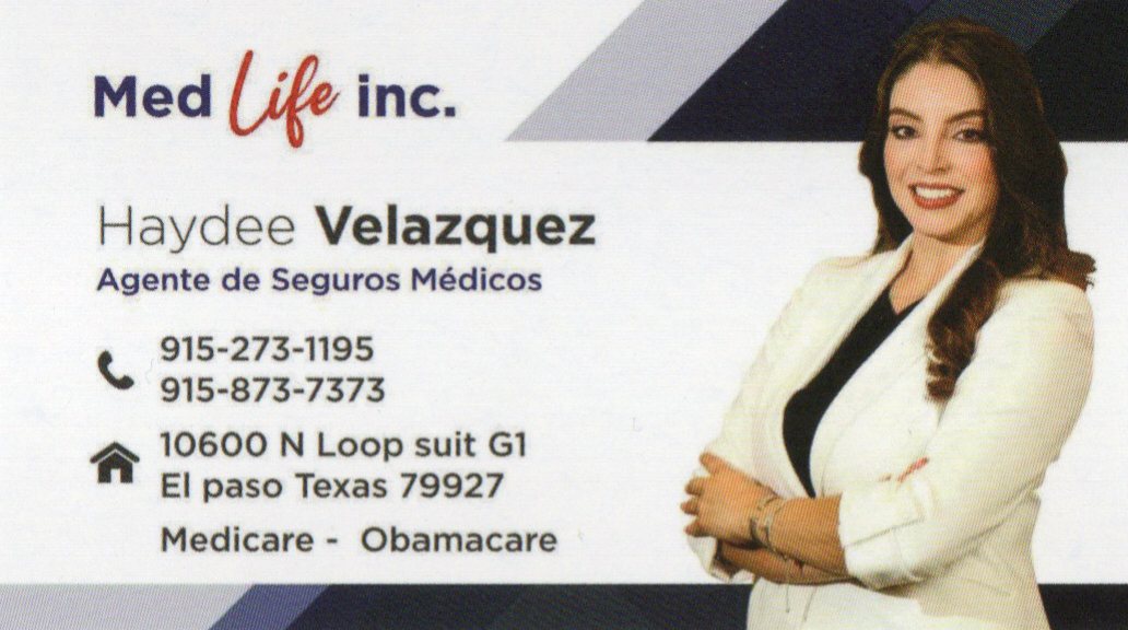 Haydee Velazquez business card